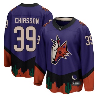 Men's Alex Chiasson Arizona Coyotes Fanatics Branded 2020/21 Special Edition Jersey - Breakaway Purple