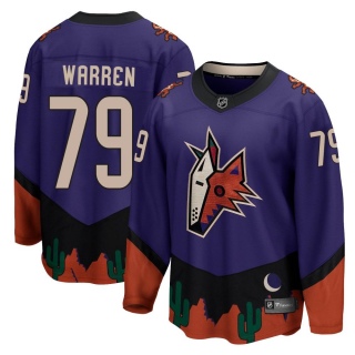 Men's Brendan Warren Arizona Coyotes Fanatics Branded 2020/21 Special Edition Jersey - Breakaway Purple
