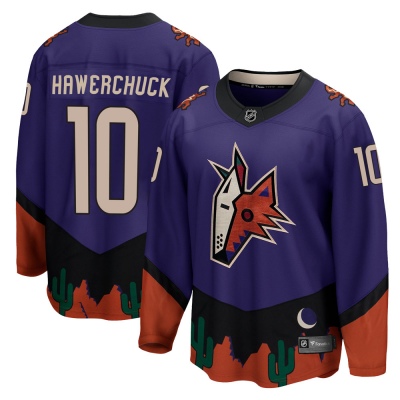 Men's Dale Hawerchuck Arizona Coyotes Fanatics Branded 2020/21 Special Edition Jersey - Breakaway Purple