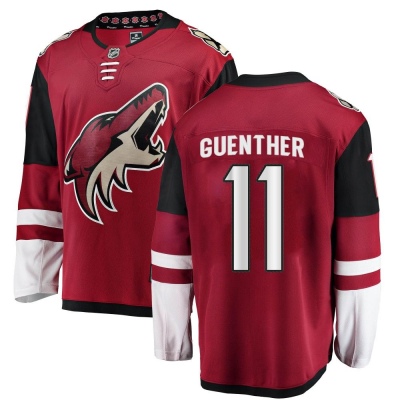 Men's Dylan Guenther Arizona Coyotes Fanatics Branded Home Jersey - Breakaway Red