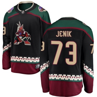 Men's Jan Jenik Arizona Coyotes Fanatics Branded Alternate Jersey - Breakaway Black