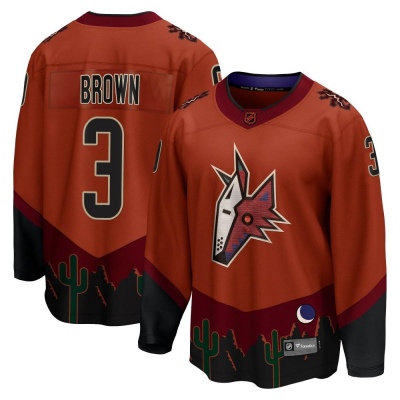 Men's Josh Brown Arizona Coyotes Fanatics Branded Special Edition 2.0 Jersey - Breakaway Orange