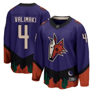 Men's Juuso Valimaki Arizona Coyotes Fanatics Branded 2020/21 Special Edition Jersey - Breakaway Purple