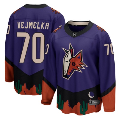 Men's Karel Vejmelka Arizona Coyotes Fanatics Branded 2020/21 Special Edition Jersey - Breakaway Purple