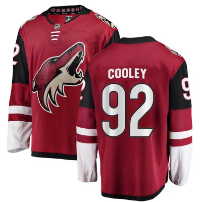 Men's Logan Cooley Arizona Coyotes Fanatics Branded Home Jersey - Breakaway Red