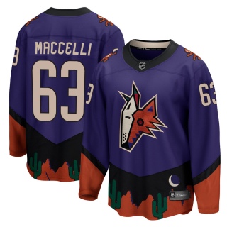 Men's Matias Maccelli Arizona Coyotes Fanatics Branded 2020/21 Special Edition Jersey - Breakaway Purple
