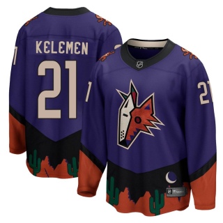 Men's Milos Kelemen Arizona Coyotes Fanatics Branded 2020/21 Special Edition Jersey - Breakaway Purple
