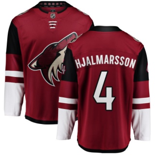 Men's Niklas Hjalmarsson Arizona Coyotes Fanatics Branded Home Jersey - Breakaway Red