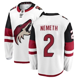 Men's Patrik Nemeth Arizona Coyotes Fanatics Branded Away Jersey - Breakaway White
