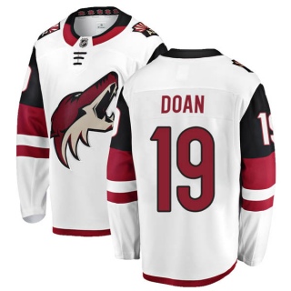 Men's Shane Doan Arizona Coyotes Fanatics Branded Away Jersey - Authentic White