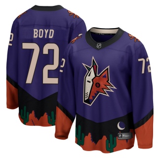 Men's Travis Boyd Arizona Coyotes Fanatics Branded 2020/21 Special Edition Jersey - Breakaway Purple