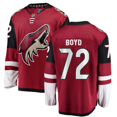 Men's Travis Boyd Arizona Coyotes Fanatics Branded Home Jersey - Breakaway Red