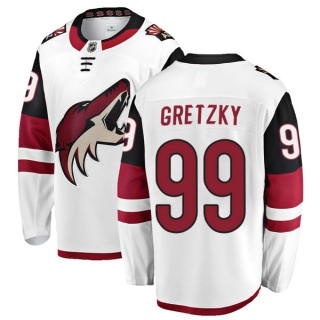 Men's Wayne Gretzky Arizona Coyotes Fanatics Branded Away Jersey - Authentic White