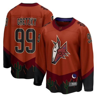 Men's Wayne Gretzky Arizona Coyotes Fanatics Branded Special Edition 2.0 Jersey - Breakaway Orange