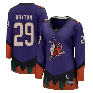 Women's Barrett Hayton Arizona Coyotes Fanatics Branded 2020/21 Special Edition Jersey - Breakaway Purple