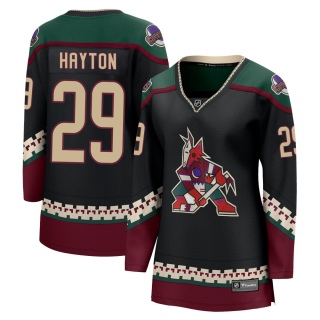 Women's Barrett Hayton Arizona Coyotes Fanatics Branded 2021/22 Home Jersey - Breakaway Black