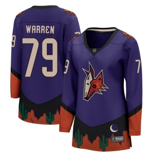 Women's Brendan Warren Arizona Coyotes Fanatics Branded 2020/21 Special Edition Jersey - Breakaway Purple