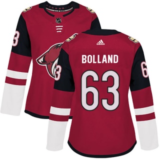 Women's Dave Bolland Arizona Coyotes Adidas Maroon Home Jersey - Authentic