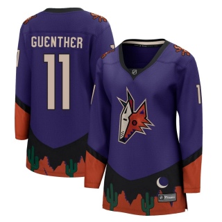 Women's Dylan Guenther Arizona Coyotes Fanatics Branded 2020/21 Special Edition Jersey - Breakaway Purple