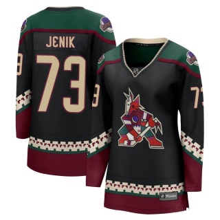 Women's Jan Jenik Arizona Coyotes Fanatics Branded 2021/22 Home Jersey - Breakaway Black
