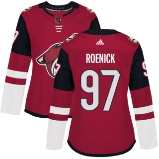 Women's Jeremy Roenick Arizona Coyotes Adidas Burgundy Home Jersey - Authentic Red