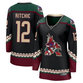 Women's Nick Ritchie Arizona Coyotes Fanatics Branded 2021/22 Home Jersey - Breakaway Black