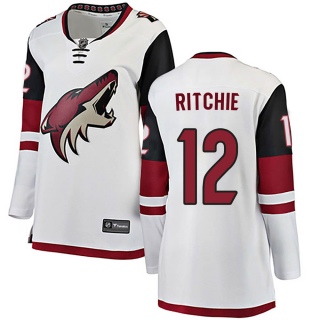 Women's Nick Ritchie Arizona Coyotes Fanatics Branded Away Jersey - Breakaway White