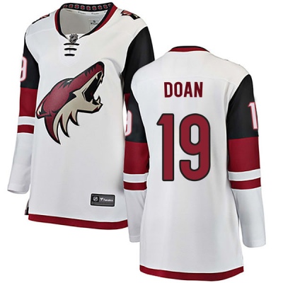 Women's Shane Doan Arizona Coyotes Fanatics Branded Away Jersey - Authentic White