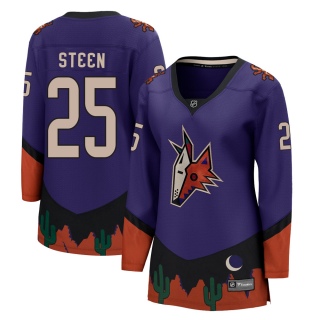 Women's Thomas Steen Arizona Coyotes Fanatics Branded 2020/21 Special Edition Jersey - Breakaway Purple