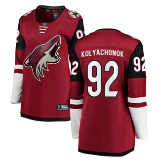 Women's Vladislav Kolyachonok Arizona Coyotes Fanatics Branded Home Jersey - Breakaway Red