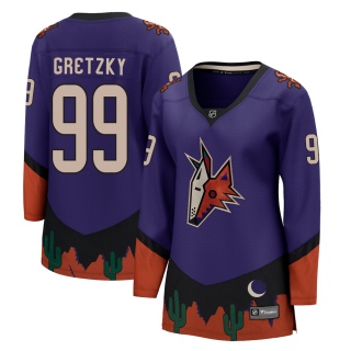 Women's Wayne Gretzky Arizona Coyotes Fanatics Branded 2020/21 Special Edition Jersey - Breakaway Purple