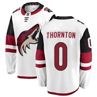 Youth Anson Thornton Arizona Coyotes Fanatics Branded Away Jersey - Breakaway White