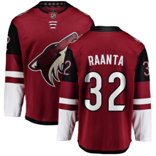 Youth Antti Raanta Arizona Coyotes Fanatics Branded Home Jersey - Breakaway Red
