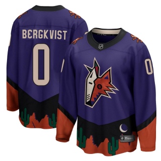 Youth Axel Bergkvist Arizona Coyotes Fanatics Branded 2020/21 Special Edition Jersey - Breakaway Purple
