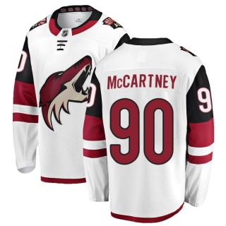 Youth Ben Mccartney Arizona Coyotes Fanatics Branded Ben McCartney Away Jersey - Breakaway White