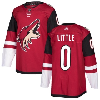 Youth Bryan Little Arizona Coyotes Adidas Maroon Home Jersey - Authentic
