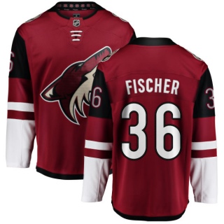 Youth Christian Fischer Arizona Coyotes Fanatics Branded Home Jersey - Breakaway Red