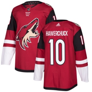 Youth Dale Hawerchuck Arizona Coyotes Adidas Burgundy Home Jersey - Authentic Red