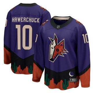 Youth Dale Hawerchuck Arizona Coyotes Fanatics Branded 2020/21 Special Edition Jersey - Breakaway Purple
