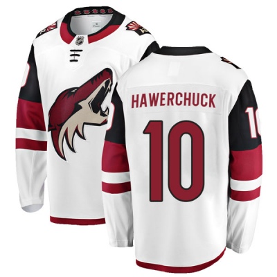 Youth Dale Hawerchuck Arizona Coyotes Fanatics Branded Away Jersey - Authentic White