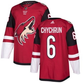 Youth Jakob Chychrun Arizona Coyotes Adidas Burgundy Home Jersey - Authentic Red