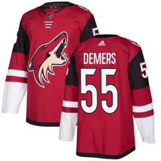 Youth Jason Demers Arizona Coyotes Adidas Burgundy Home Jersey - Authentic Red