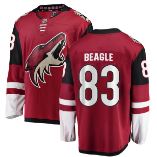 Youth Jay Beagle Arizona Coyotes Fanatics Branded Home Jersey - Breakaway Red