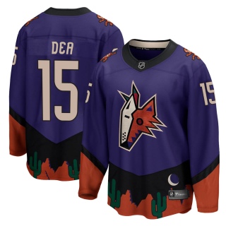 Youth Jean-Sebastien Dea Arizona Coyotes Fanatics Branded 2020/21 Special Edition Jersey - Breakaway Purple