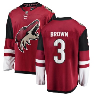 Youth Josh Brown Arizona Coyotes Fanatics Branded Home Jersey - Breakaway Red
