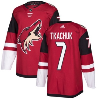Youth Keith Tkachuk Arizona Coyotes Adidas Burgundy Home Jersey - Authentic Red