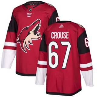Youth Lawson Crouse Arizona Coyotes Adidas Burgundy Home Jersey - Authentic Red