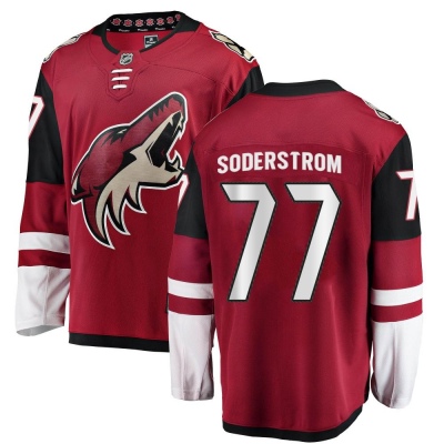 Youth Victor Soderstrom Arizona Coyotes Fanatics Branded Home Jersey - Breakaway Red